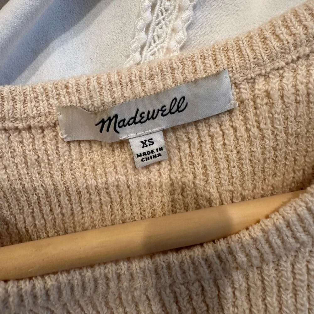 Madewell Cropped Knit Tank - Picture 4 of 4